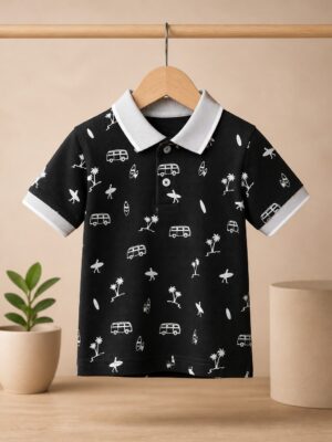 Summer Printed Polo