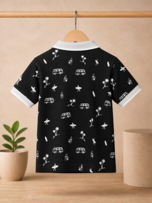 boys polo backside image