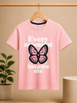 Girls Every Moment Printed Tee