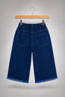 Wide leg embroiderey jeans