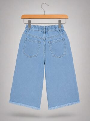 Wide Leg Embroided Jeans