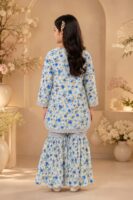 Floral blooming sharara set