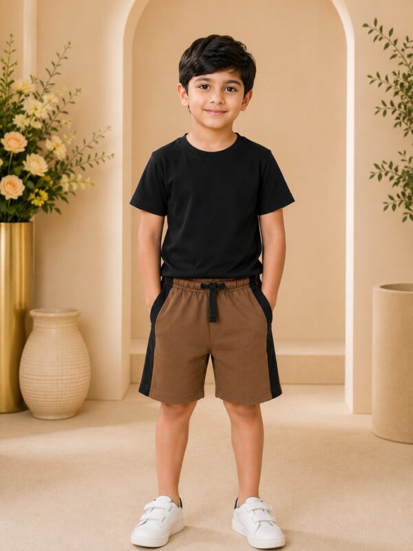 Earth Brown Kids Co-ord