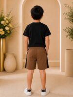 Earth Brown Kids Co-ord
