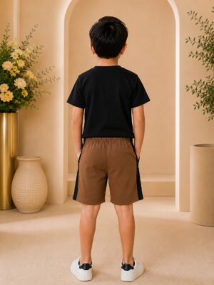 Earth Brown Kids Co-ord