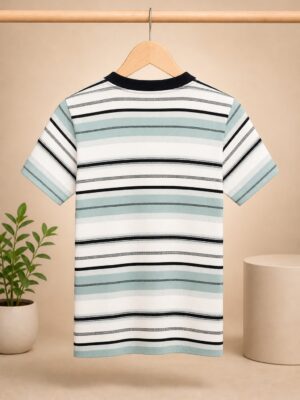 Boys striper tee backside