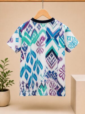 Color burst t-shirt backside