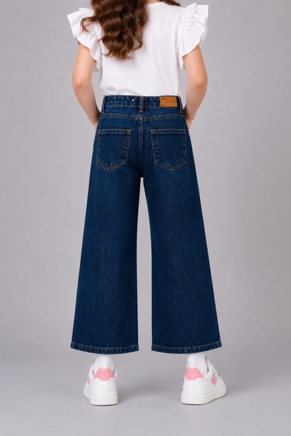 Heart Embroidered  jeans