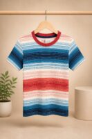 Multi striped tee