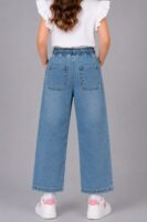 Trendy Butterfly Wide Leg Jeans