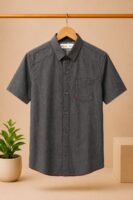 Charcoal Grey  Casual Shirt