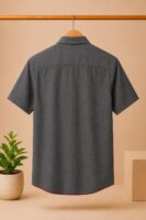 Charcoal Grey  Casual Shirt