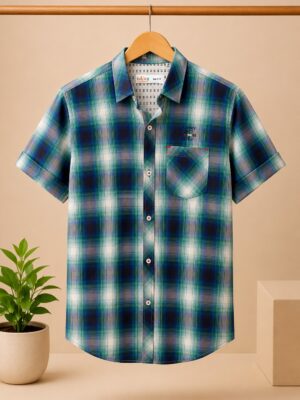 Boys check shirt