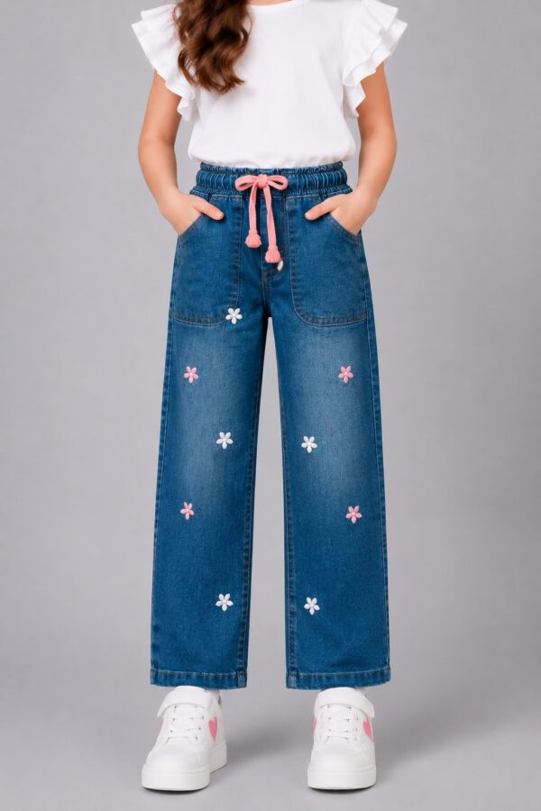 Blossom Denim Culottes
