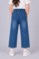 Elasticated waist kapri jeans