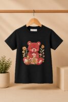 bear printed tee