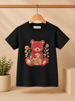 bear printed tee