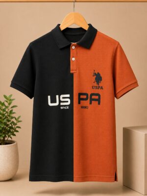 boys contrace panal polo