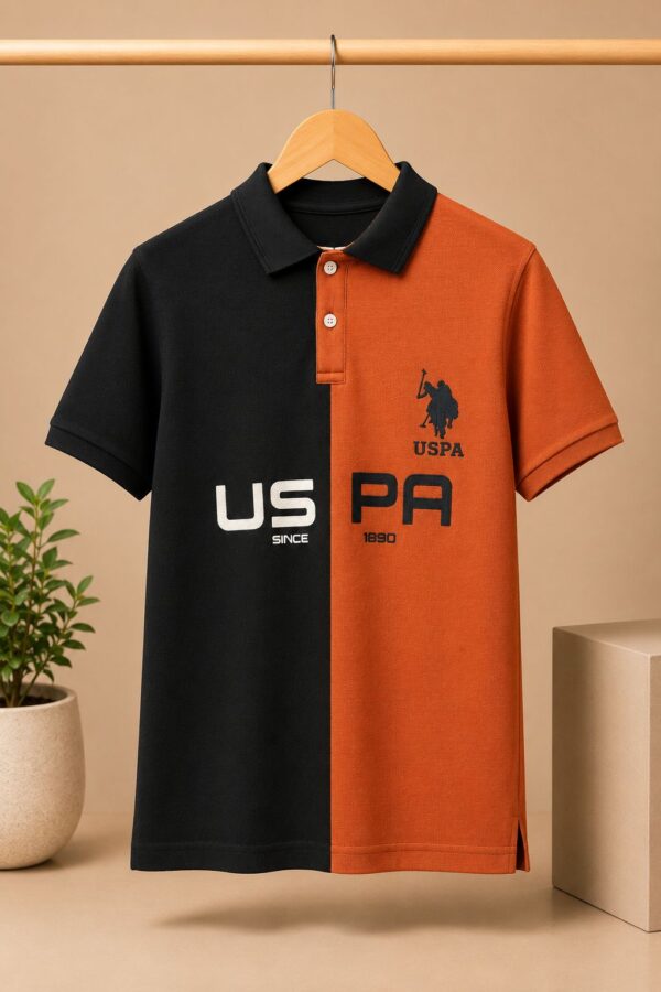 boys contrace panal polo