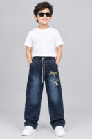 Dino emb jeans