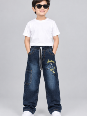 Dino emb jeans