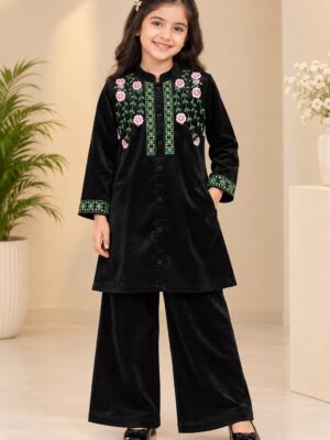 Emerald Charm Girls dress